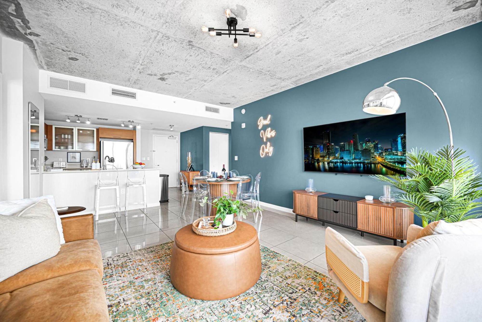 New Modern And Exclusive Luxury 2 2 In Apartment Miami
